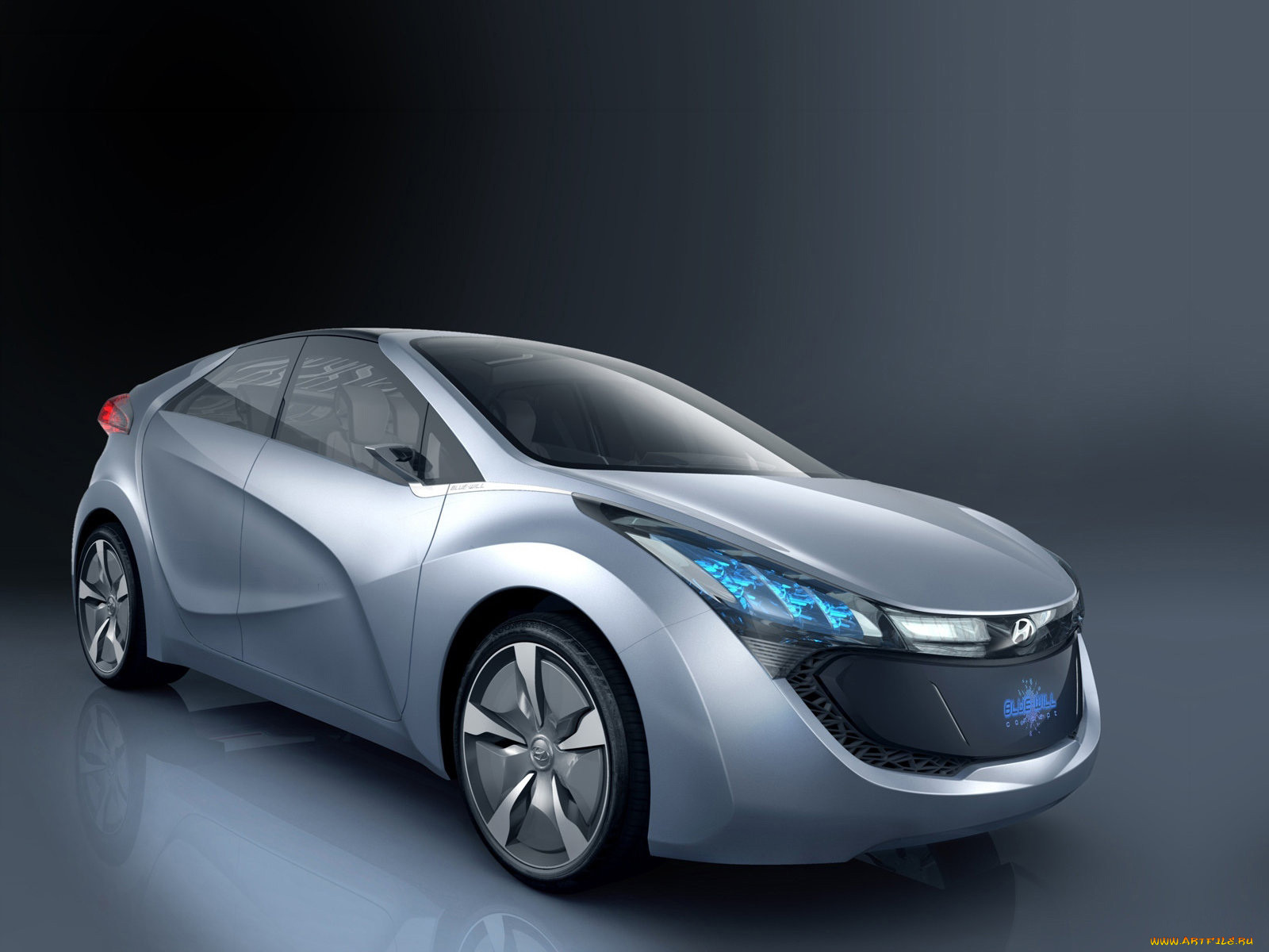 hyundai, blue, will, concept, 2009, 